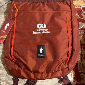 NWT Cotopaxi Todo 16L Convertible Tote Backpack Cada Día Rust Laptop Bag